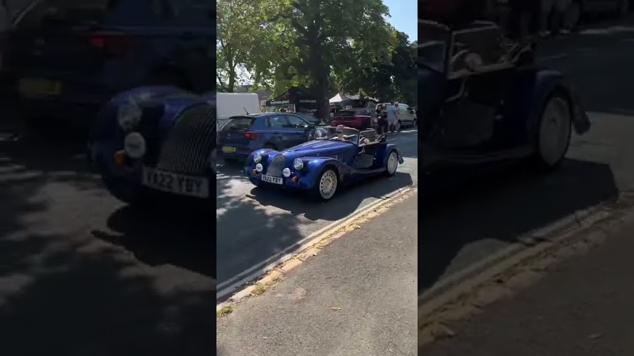 THE BRAND NEW MORGAN PLUS 6 IS THE PERFECT CLASSIC LOOKING SUMMER CAR | SUPER SHOW 2022 | BROADWAY