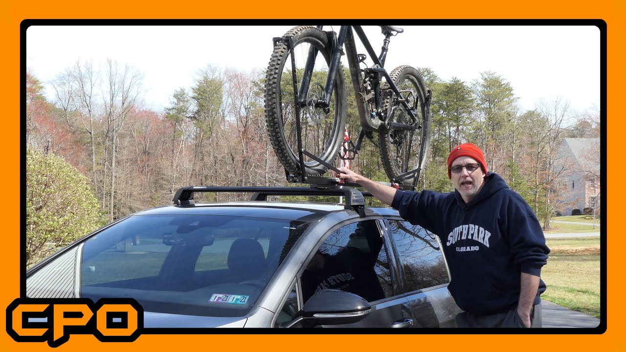 1UP USA Bike Roof Rack Install and Review 2019 Golf R MK7 5