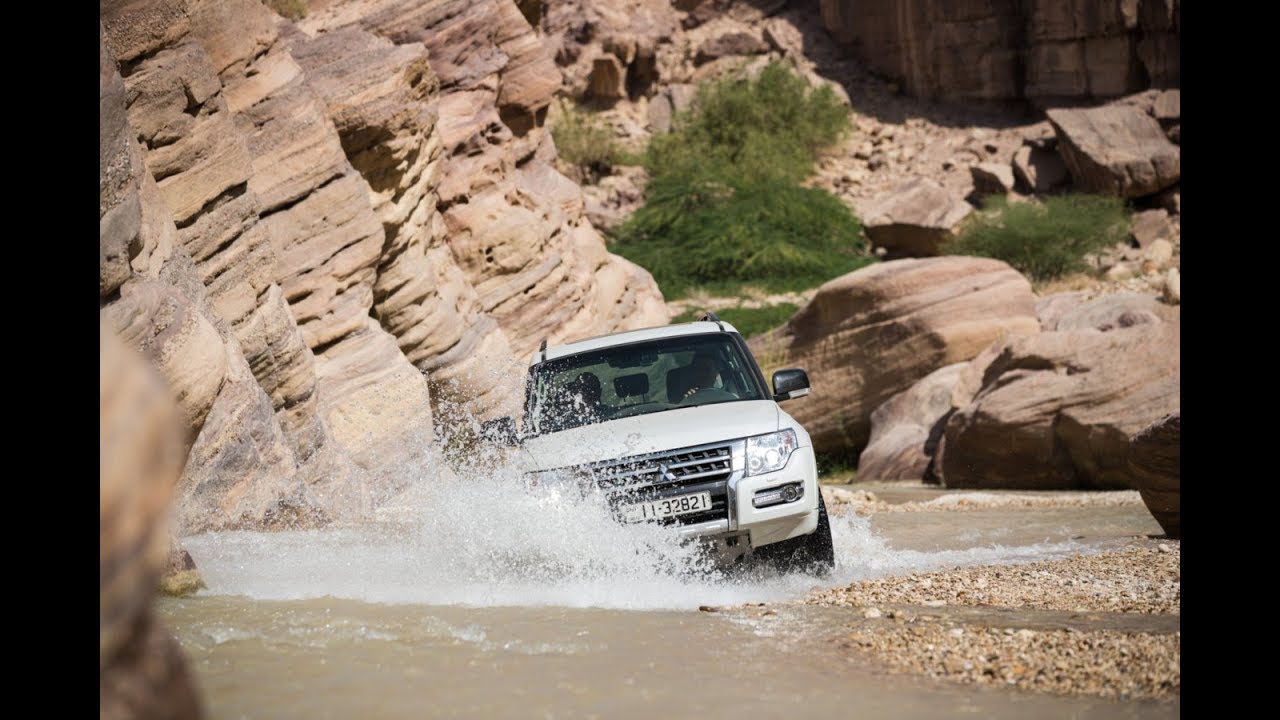 מסע אקסטרים לירדן עם מיצובישי פאג'רו החדש   Extreme trip to Jordan,  mitsubishi pajero