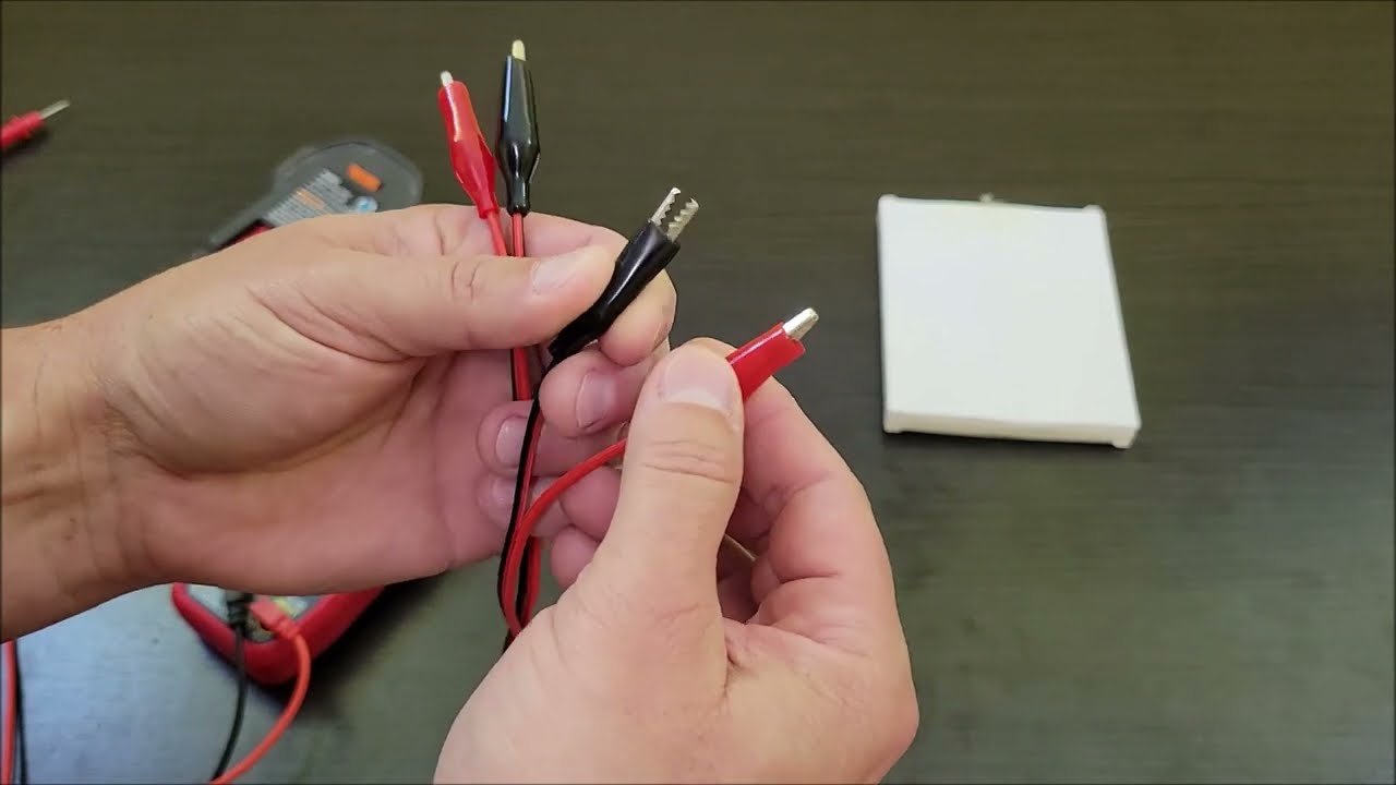 What You Should Know -  Electrical Test Set with Alligator Clips