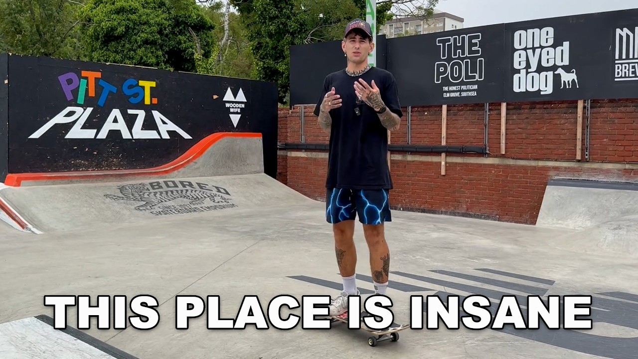 This Skatepark was Once an Abandoned Supermarket