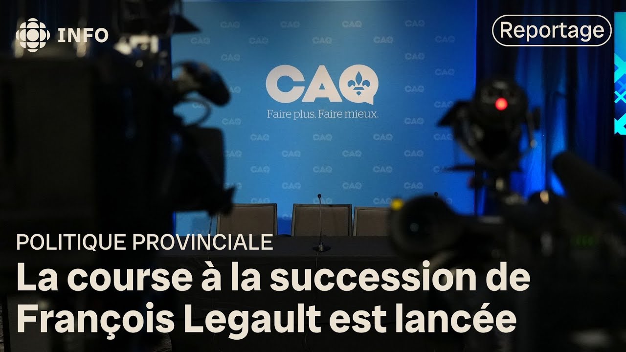 Course &agrave; la chefferie de la CAQ : le prochain chef sera connu le 12 avril