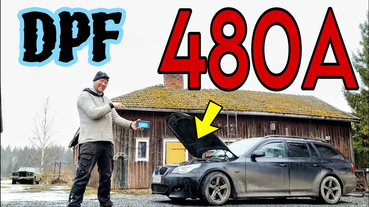 BMW DPF tukossa – vikakoodi 480A | Pirkkalan reissu