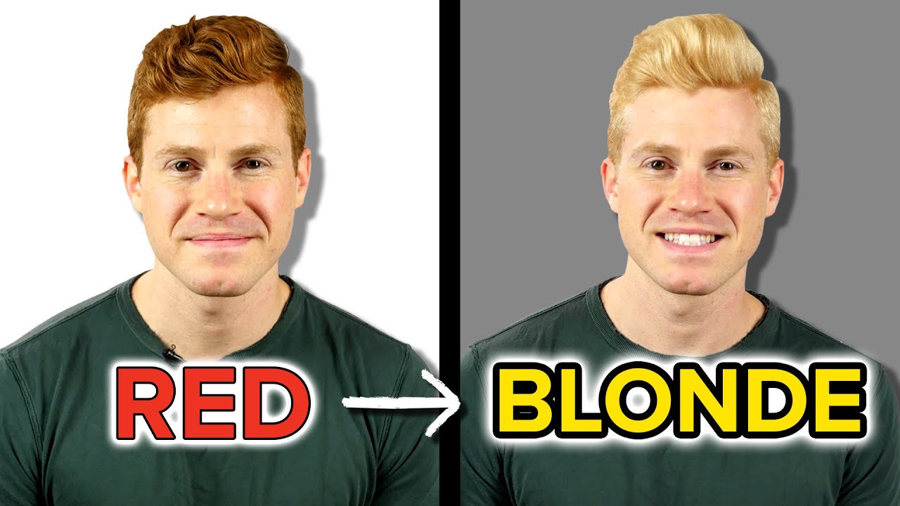 A Redhead Gets Blonde Hair For A Week