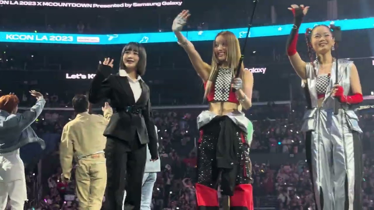 Kep1er 케플러 XG End 4k60fps Fancam KCON 2023 LA 230819