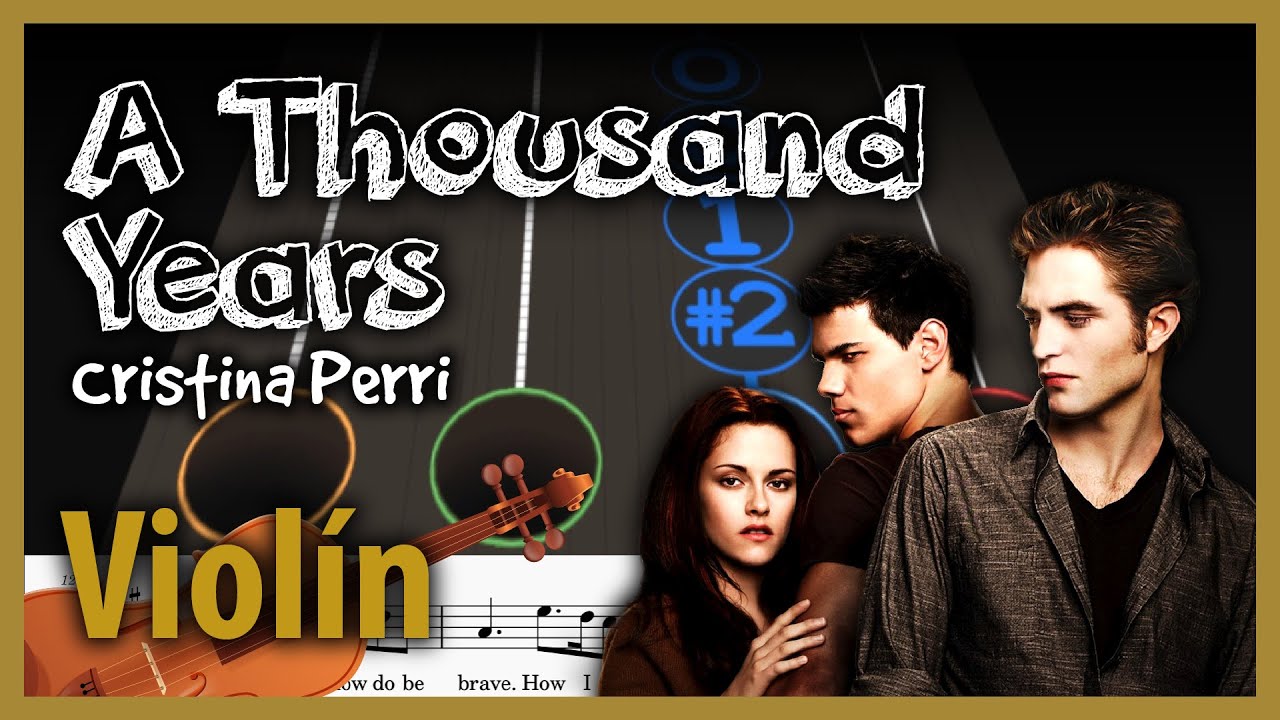 A Thousand Years | Violín Play Along 🎻