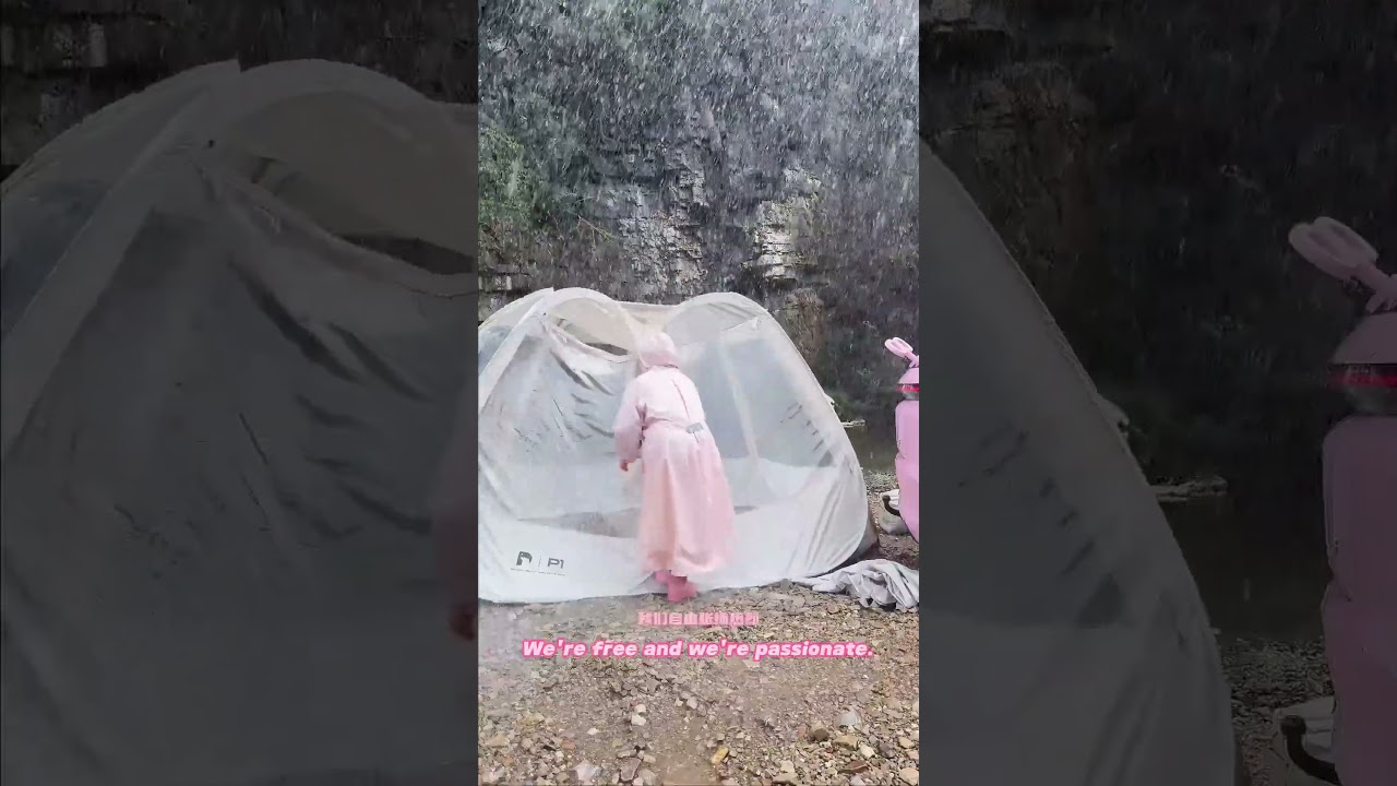 Rainy Day Camping in My Cozy Camper Van 🌧️🚐 | Relaxing Van Life ASMR #campingintherain #camping