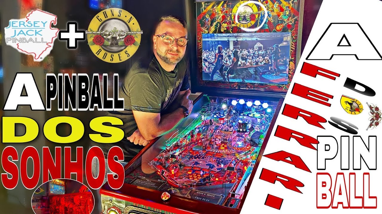 UNBOXING: Jersey Jack GUNS N' ROSES a máquina dos sonhos!!