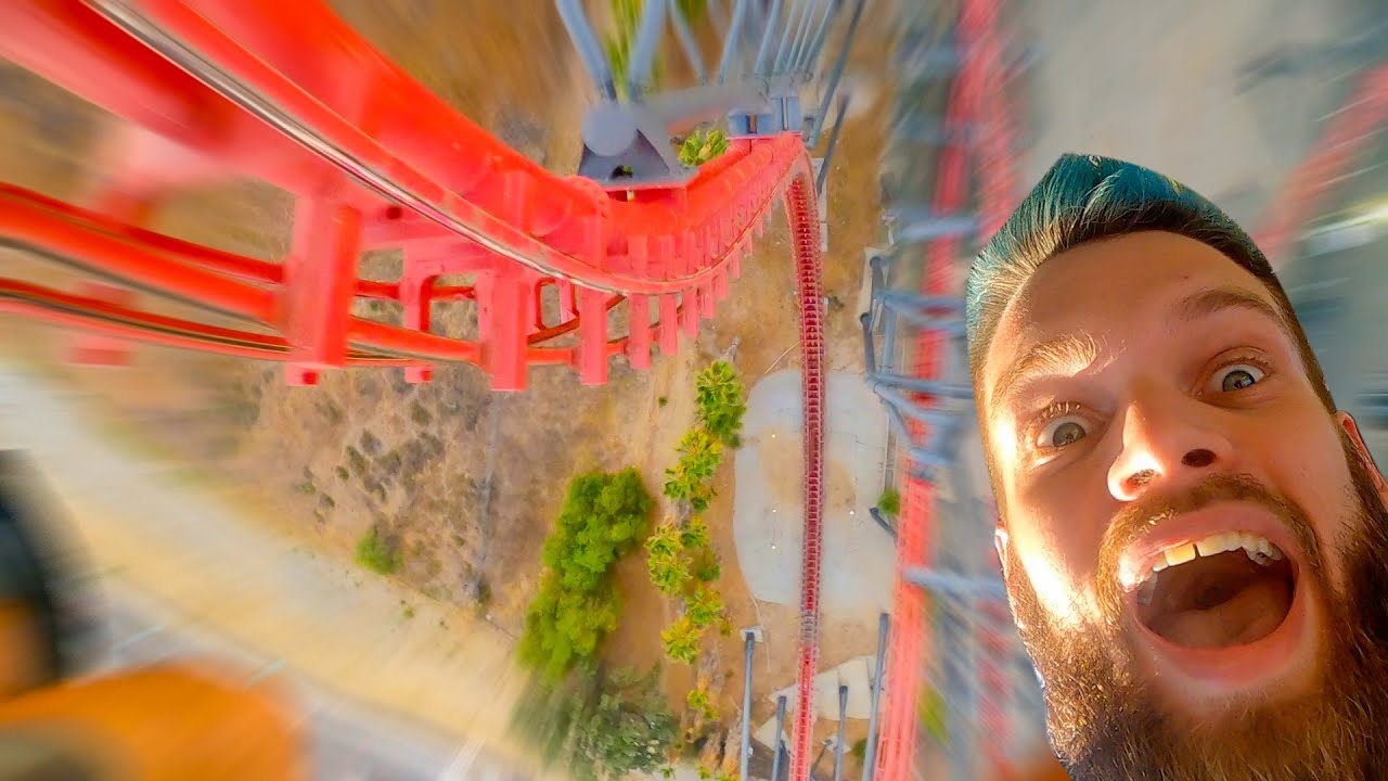 RIDING ALL RIDES AT SIX FLAGS MAGIC MOUNTAIN - Day 1