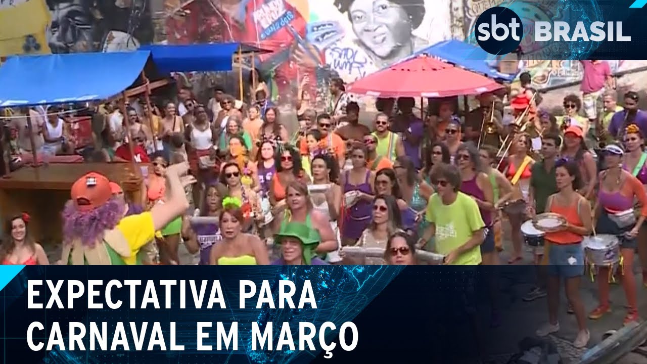 Clima de Carnaval contagia o Rio e expectativa econômica é alta para 2025 | SBT Brasil (18/01/25)