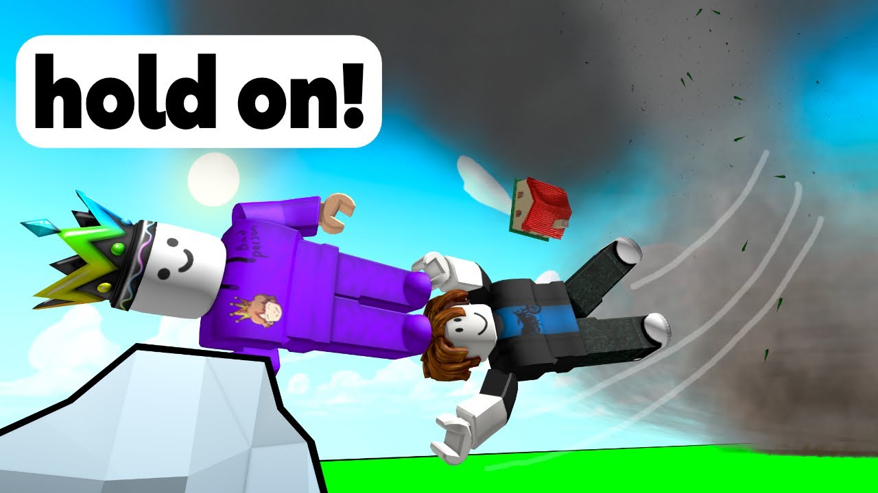 I Got Blown Away By A Realistic Tornado On Roblox