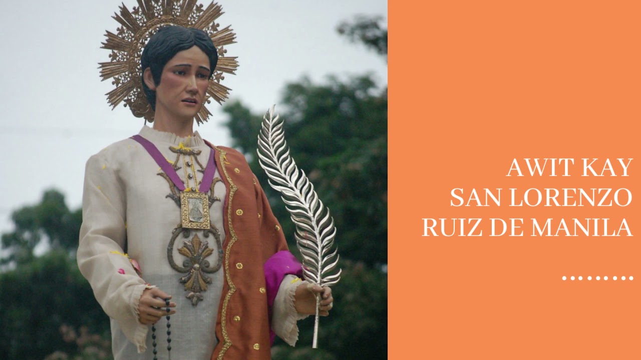Awit kay San Lorenzo Ruiz de Manila