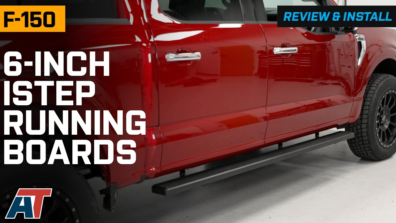 2015-2025 F-150 6-Inch iStep Running Boards Review & Install