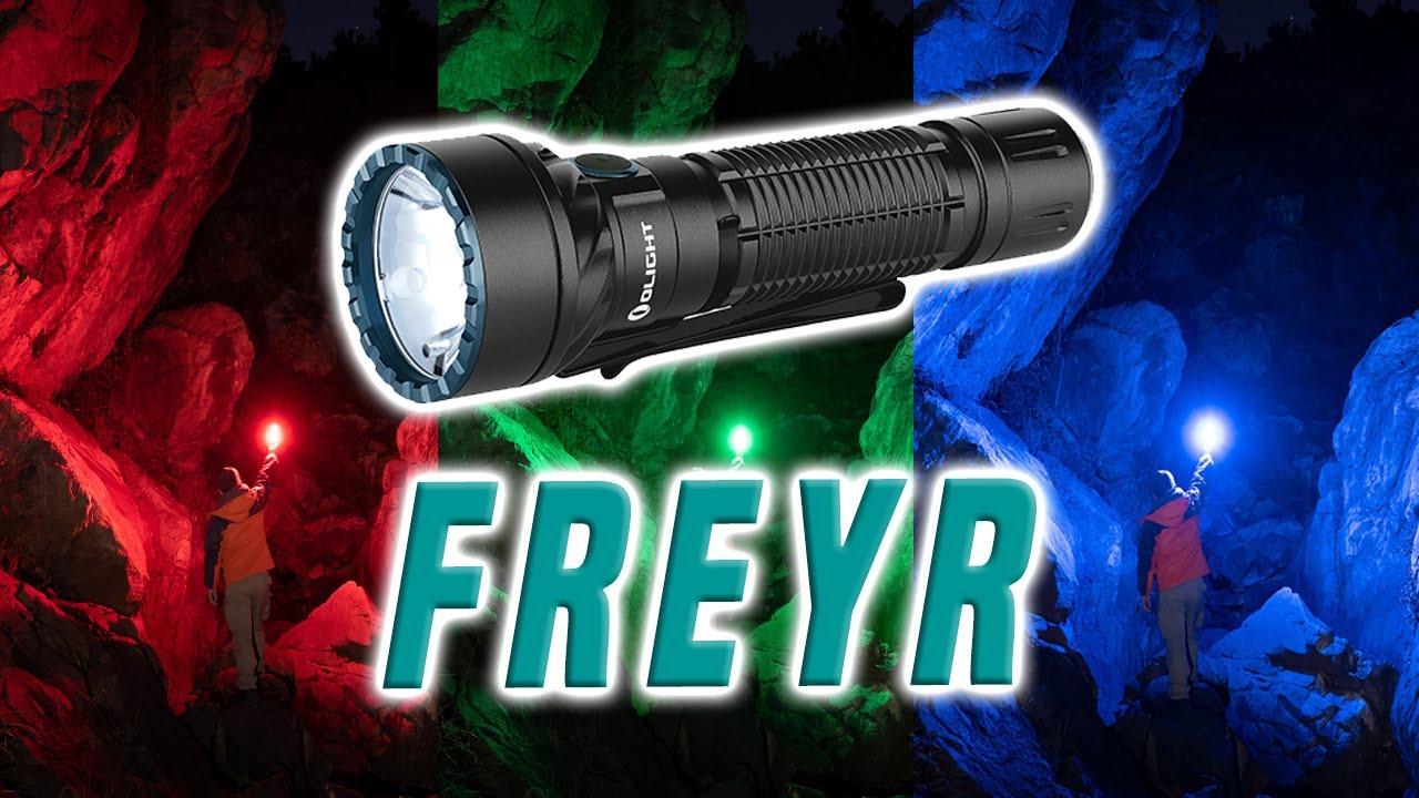 NEU - Olight Freyr Taschenlampe RGB + GEWINNSPIEL