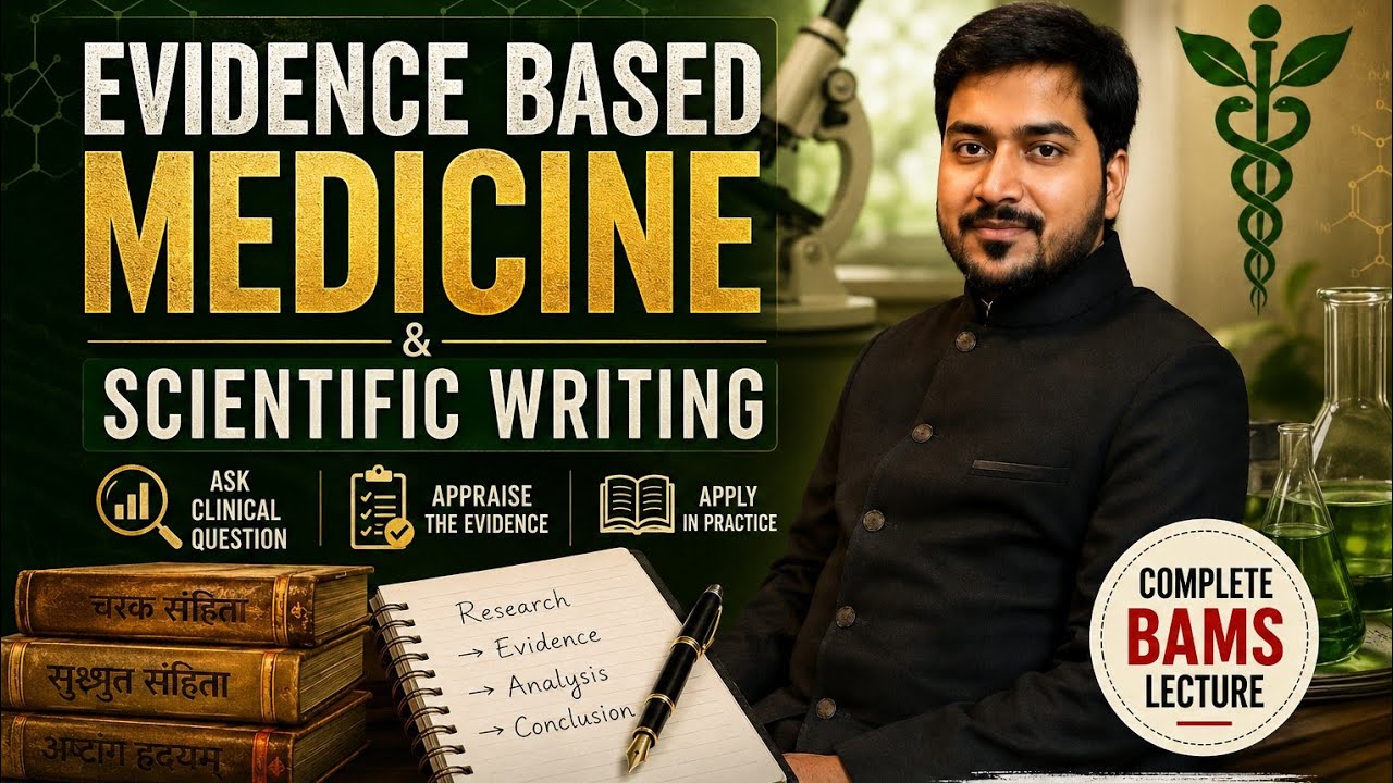 Evidence-Based Medicine (EBM) & Scientific Writing @Dr sandeep yduvanshi ayurveda 