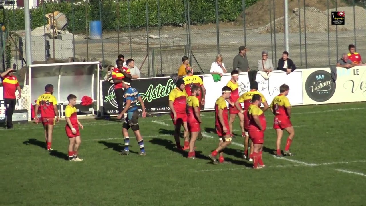 Rugby/Espoirs Fédéraux Nafarroa contre Rion Morcenx....