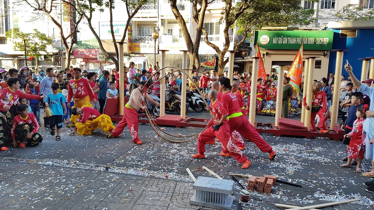Múa Lân Sư Rồng - Tinh Anh Đường Nội Công Tết 2020 | Kung Fu | Long Shi | Lion Dance Dragon Dance
