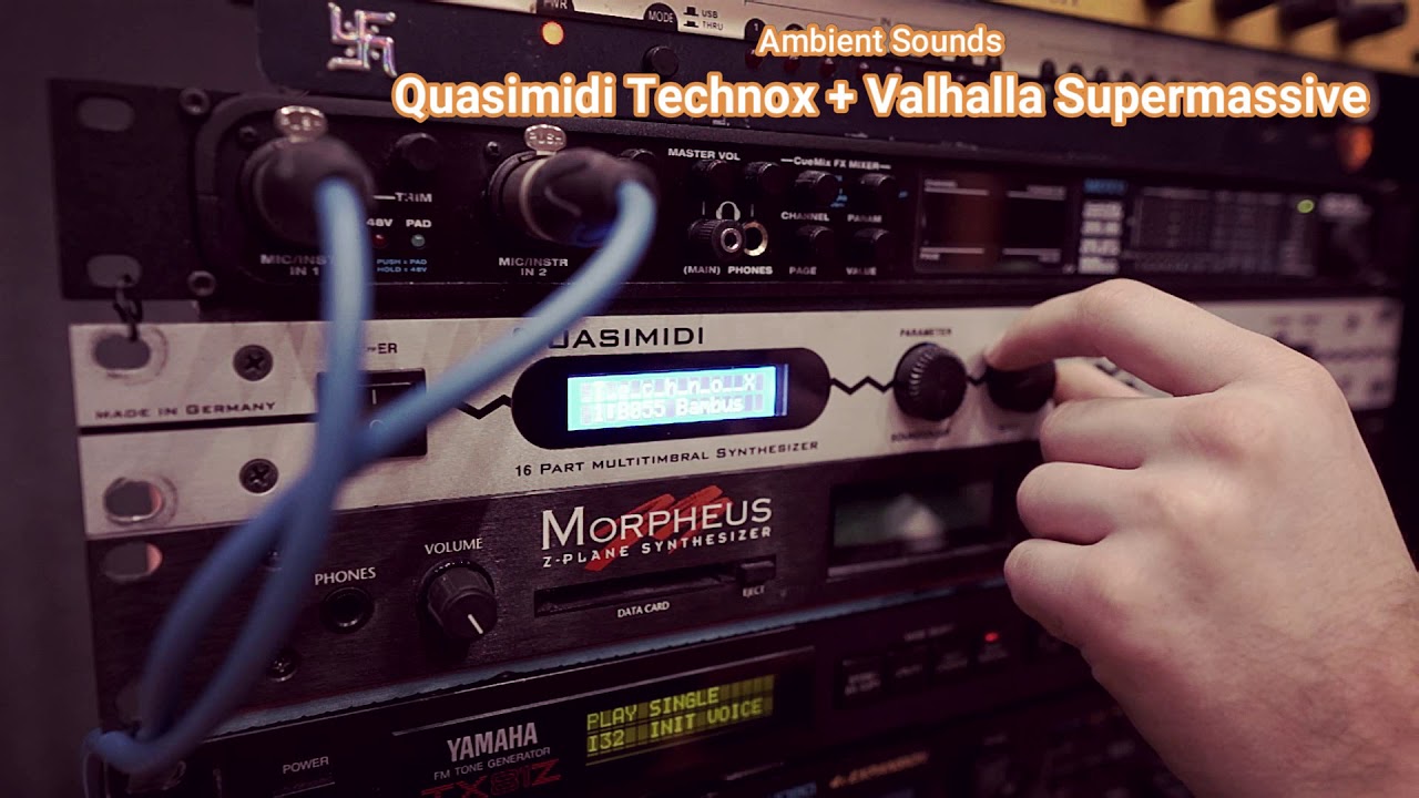 Quasimidi Technox + Valhalla Super Massive - Ambient Worlds