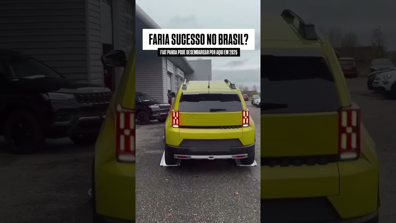 Faria sucesso no Brasil? Fiat Panda pode desembarcar por aqui em 2025
