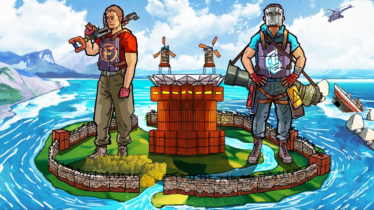 LIVING on the BEST ISLAND with my BROTHER in rust