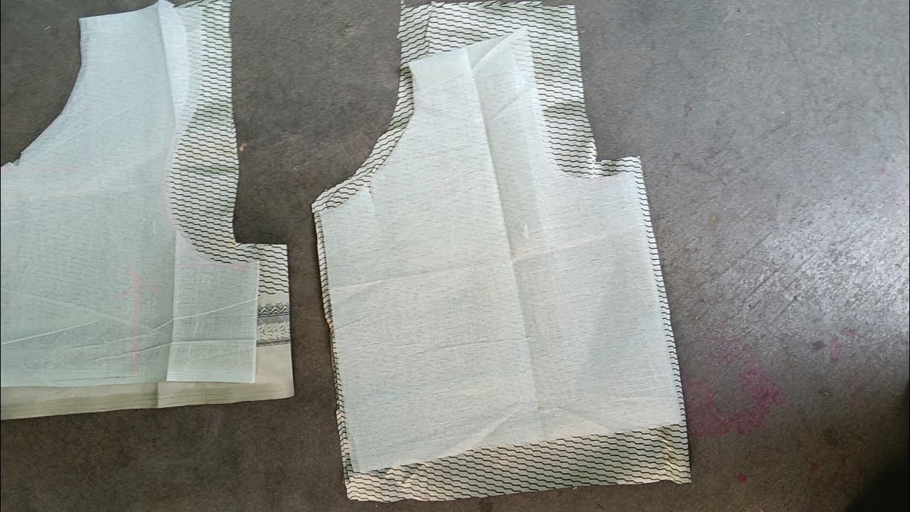 Sleeveless blouse cutting aasan tarika स्लीवलेस ब्लाउज कटिंगकरना ✂️