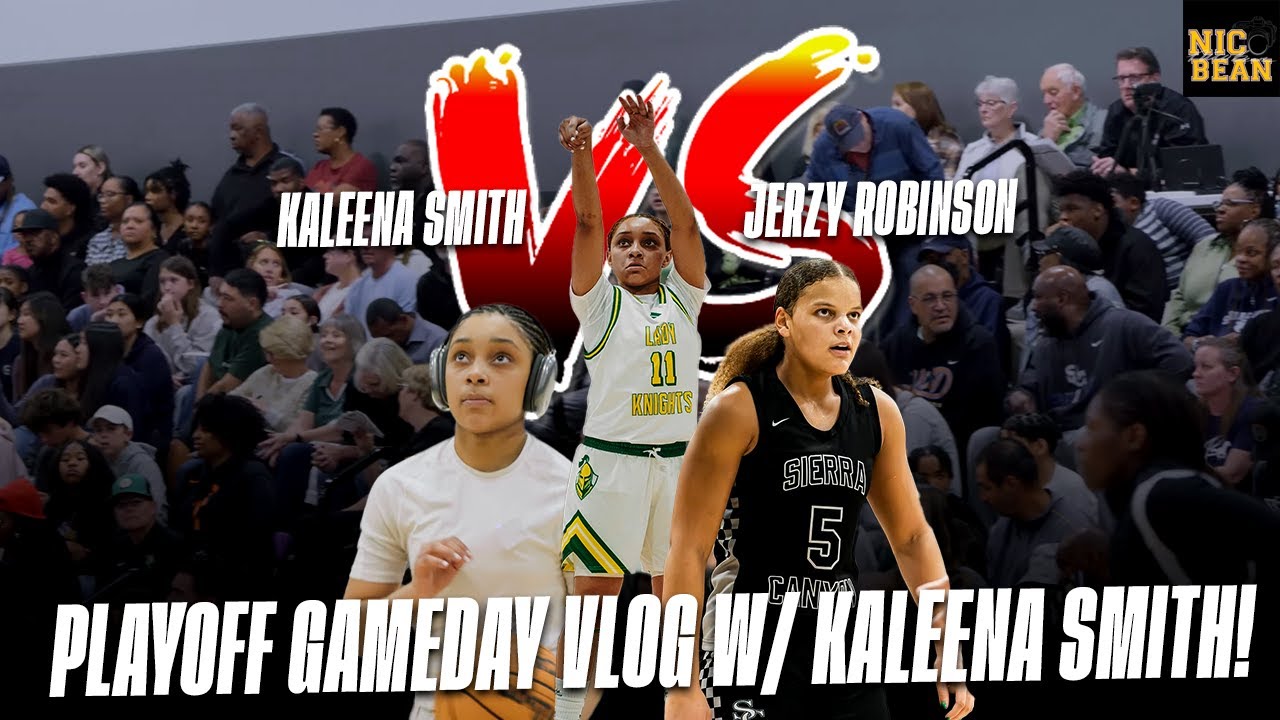 GAMEDAY VLOG WITH SPECIAL KAY! (Ontario Christian vs. Sierra Canyon)