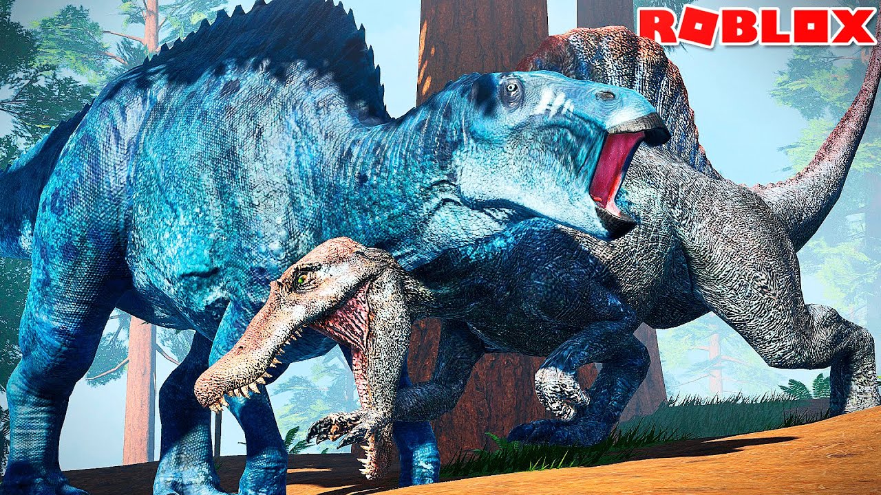 CHEGOU O NOVO SHANT! SHANT VS. SPINO!! | ROBLOX Jurassic Genesis