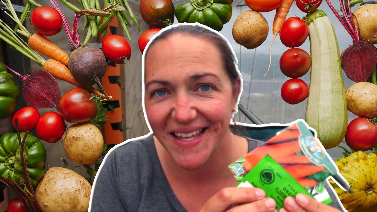 How We Grew Enough Veggies To Feed Our Family Of 7 For A Whole Year!