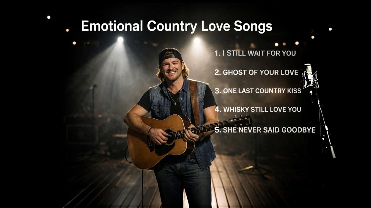 Morgan Wallen  - Emotional Country Love Songs 2026 💔 | Acoustic nonstop