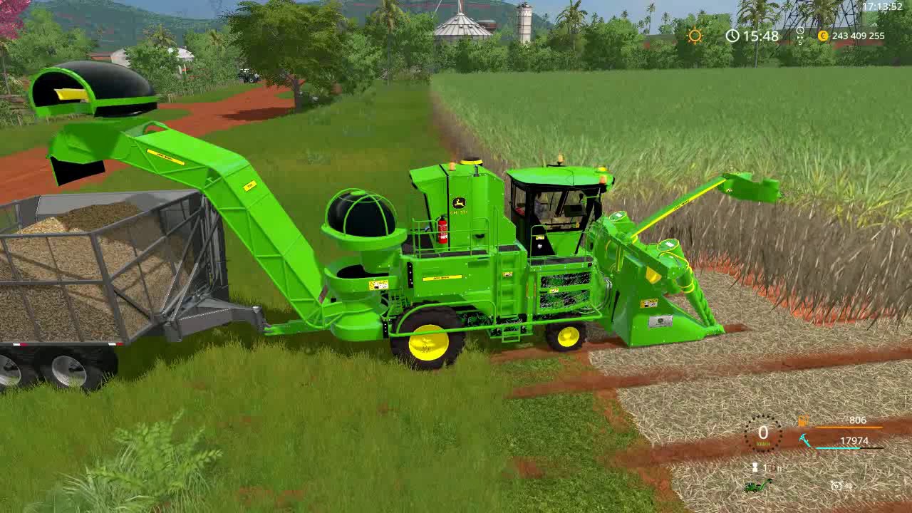 FS17  Récolteuse Canne à sucre John Deere  CH 570 Version 1 by deurf