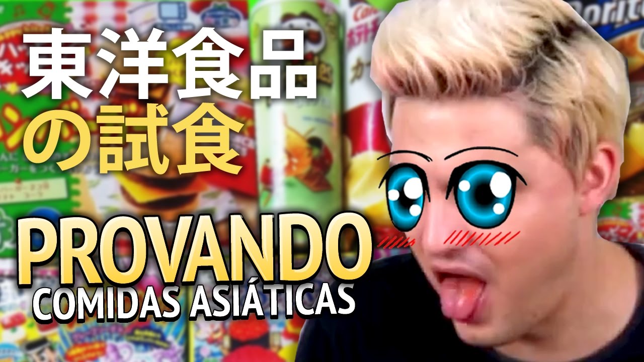 PROVANDO COMIDAS ASIÁTICAS [+13]