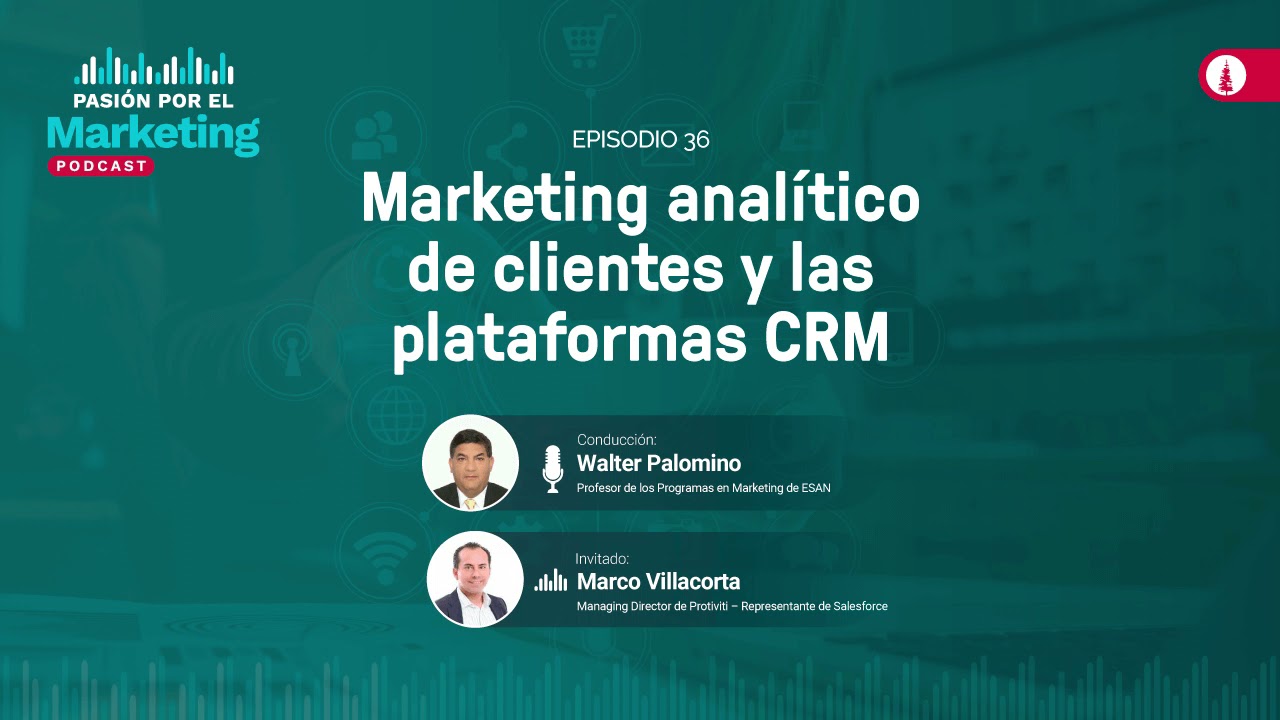 #PODCAST​​​​​​ PPM EP 36 | Marketing analítico de clientes y las plataformas CRM