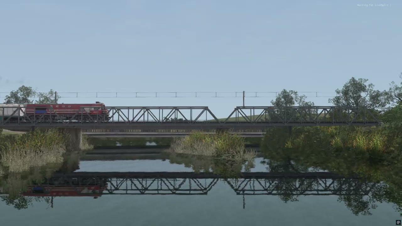 DE 24116 Yük Treni Karadere Üzerinden Geçiş (Tsc)