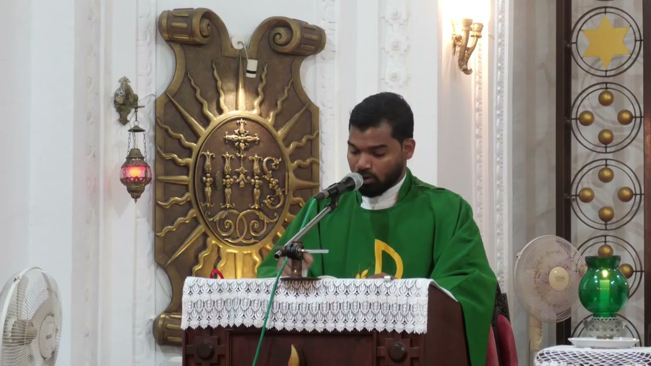 Mass in English - 22nd January 2026 - Fr. Leslie Noronha   SJVSRC, Old Goa