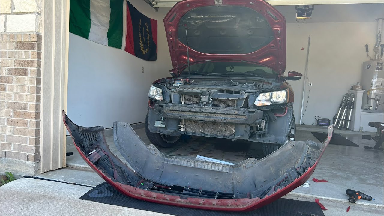 VOLKSWAGEN PASSAT:  FRONT BUMPER REMOVAL & LOWER GRILL REPLACEMENT (Saturday Afternoon DIY)