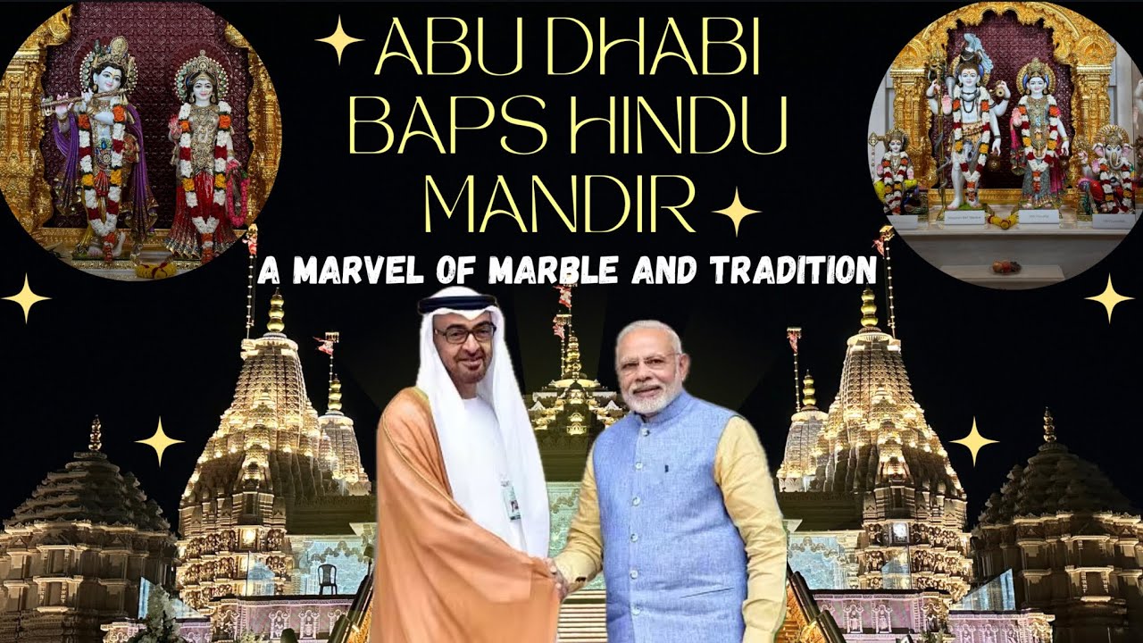 BAPS Hindu Mandir | Inside the UAE's Biggest Hindu Temple | Abu Dhabi | Votrasi Vlogs