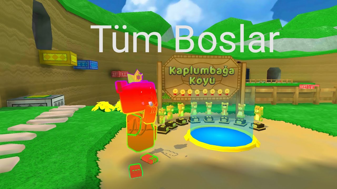 Tüm bosları yendim ( kovan hariç) - Süper Bear Adventure