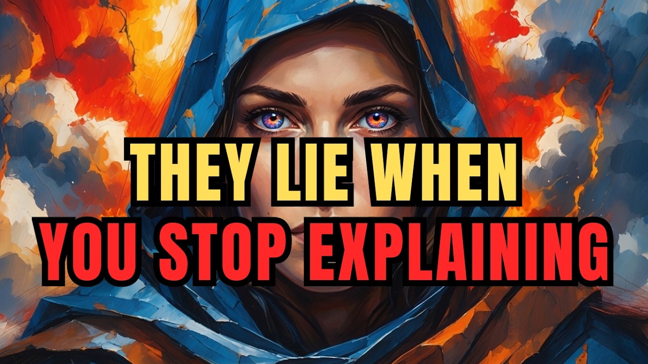 CHOSEN ONES, WHEN YOU STOP EXPLAINING GOD EXPOSES THE LIES THEY START TELLING ABOUT YOU