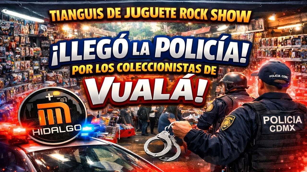 🤯CACERÍA EN EL TIANGUIS DEL ROCK SHOW 2026🔥|Vualá y juguetes retro🧸