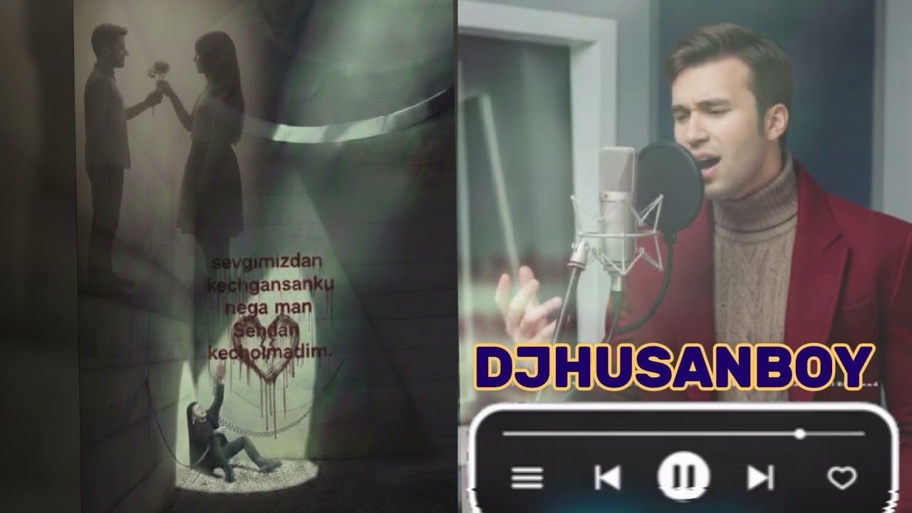 DJHUSANBOY - SEVGIMIZDAN kechgansanku nega MAN sendan KECHOLMADIM