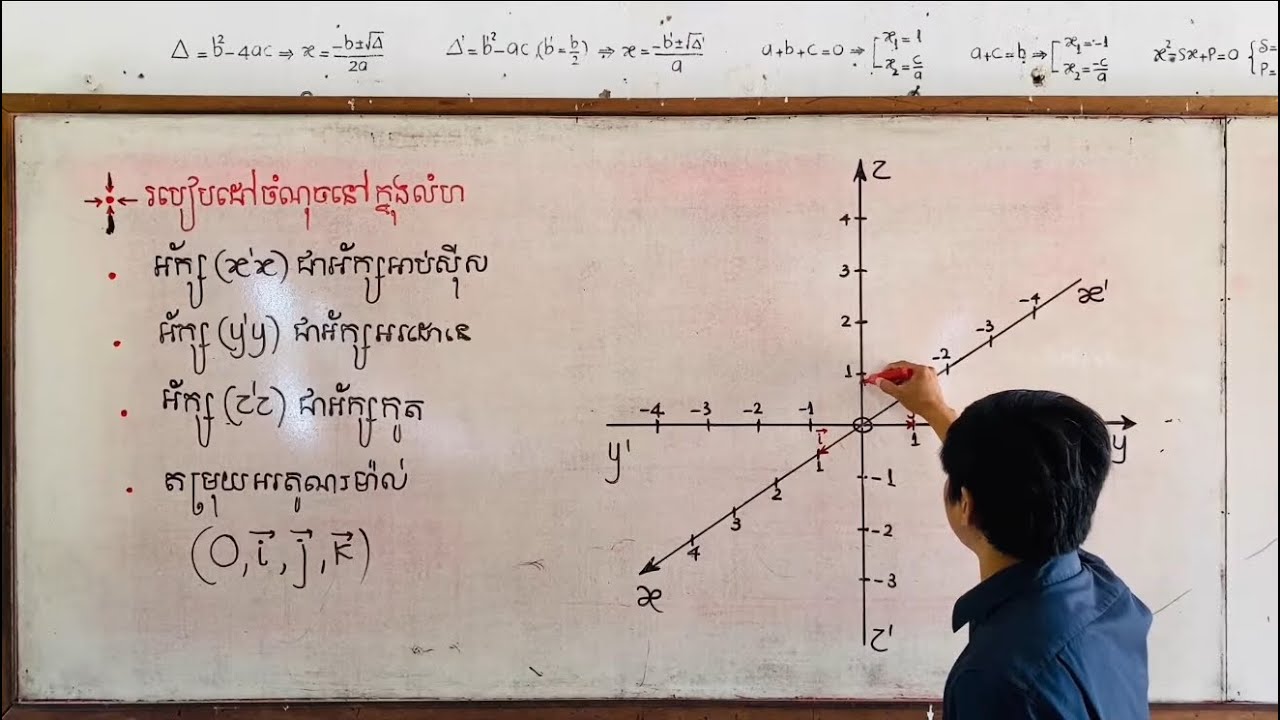 របៀបសង់ចំណុចគ្រប់ក្បាច់ក្នុងលំហ