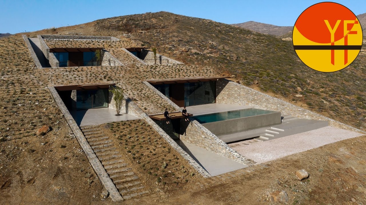 Cliffside Shelter with a Chessboard Geometry In AGIOS SOSTIS, GREECE