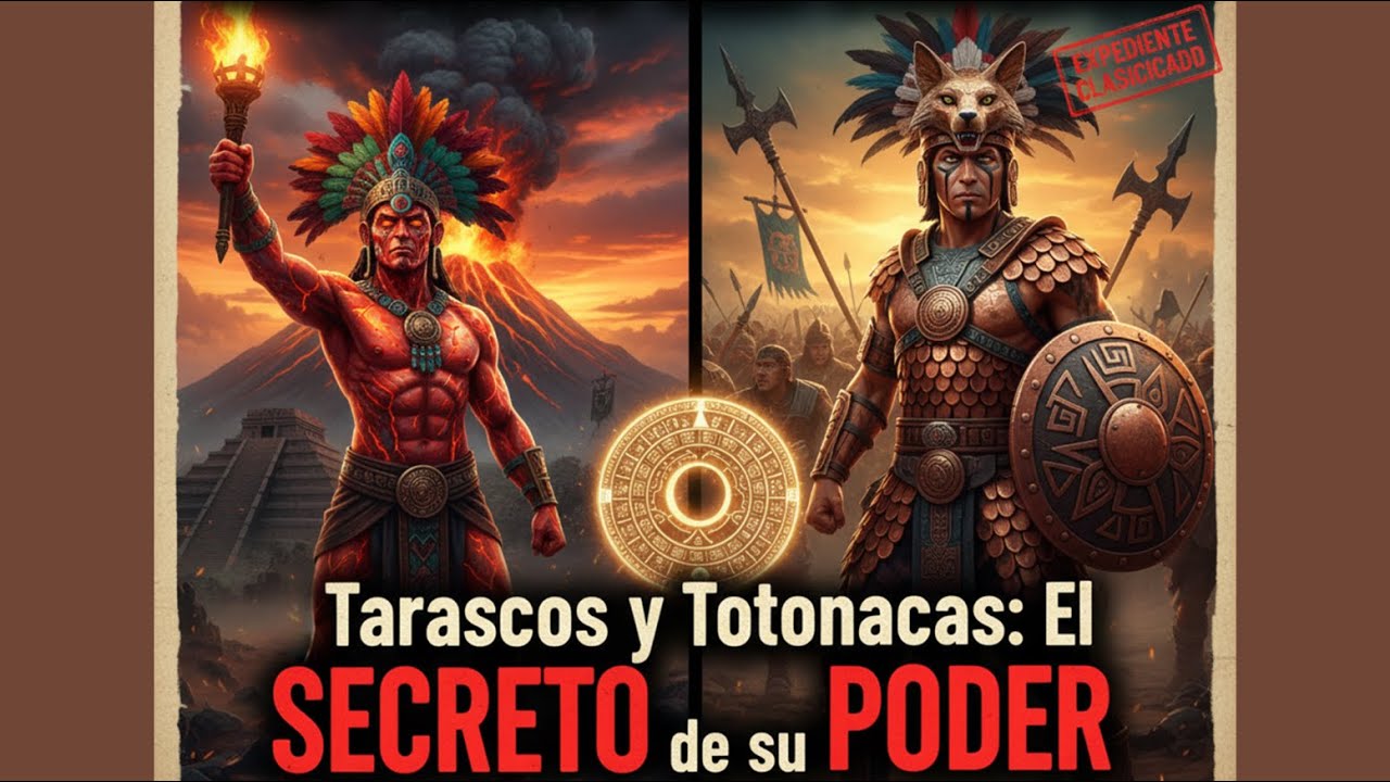 IMPERIOS OLVIDADOS Los Secretos Tarascos y Totonacas  Genealogía, Dioses y Conquistas de Mesoamérica