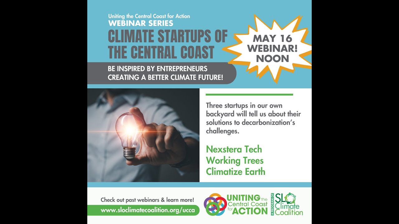 Climate Startups of the Central Coast