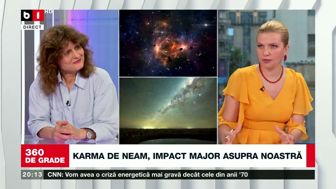 360 DE GRADE CU ALINA BĂDIC. KARMA DE NEAM, IMPACT MAJOR ASUPRA NOASTRĂ CU INGRID BACIU