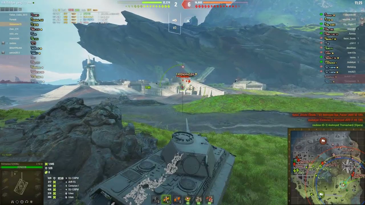 E 50 M  at it again,great armor,even better gun