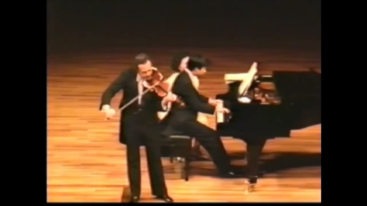 Aaron Rosand/ Hugh Sung Brahms Sonata in D minor