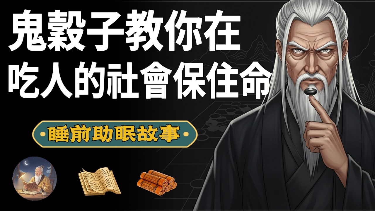 鬼穀子教你變“狠”，在吃人的社會保住命 | 睡前故事，安神助眠#睡前故事 #鬼穀子 #人情世故 #退休生活 #老林夜讀