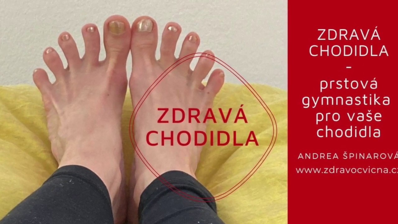 Cviky na vbočený palec - Hallux valgus | Andrea Špinarová | ZDRAVOCVIČNA