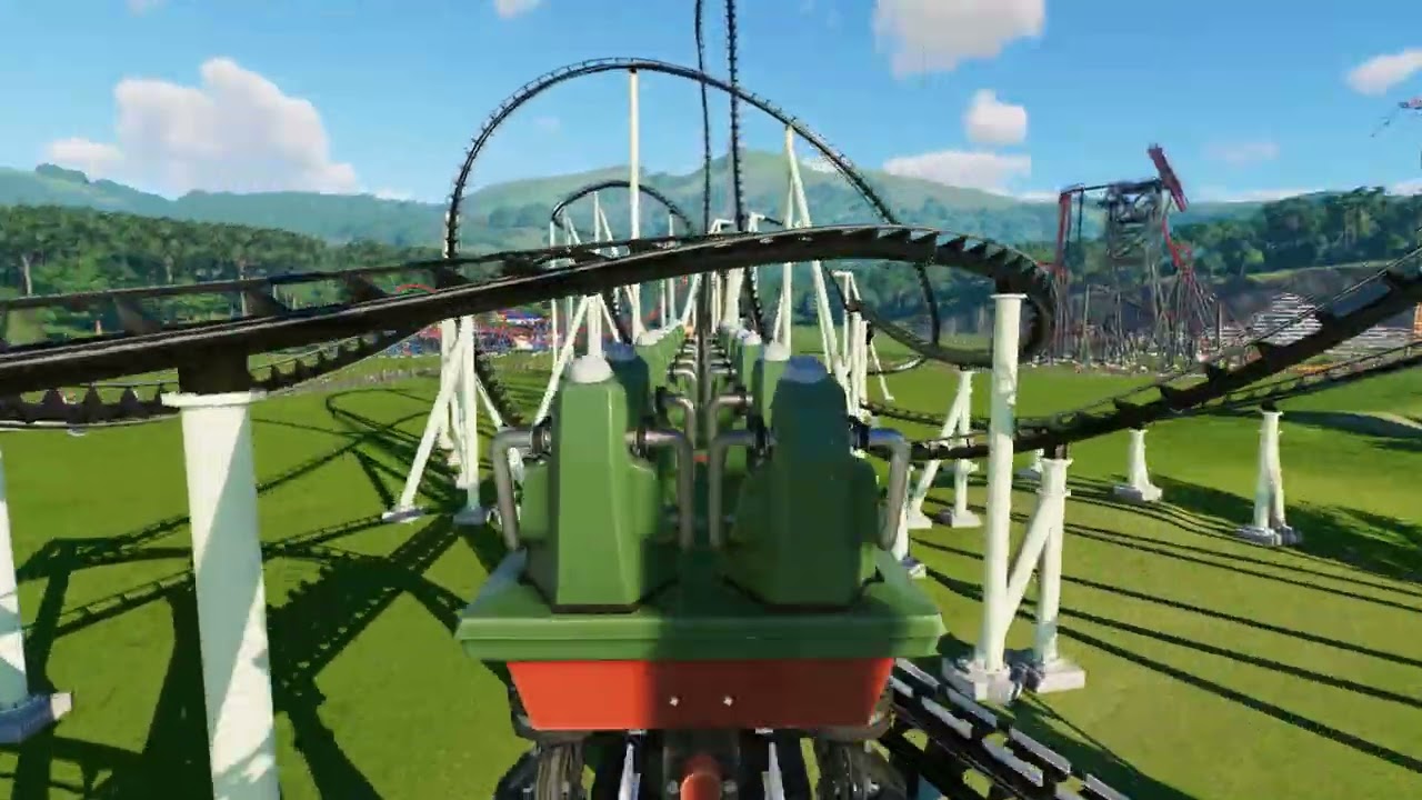 Tecuani Beast (POV Look Forward)   Planet Coaster 2